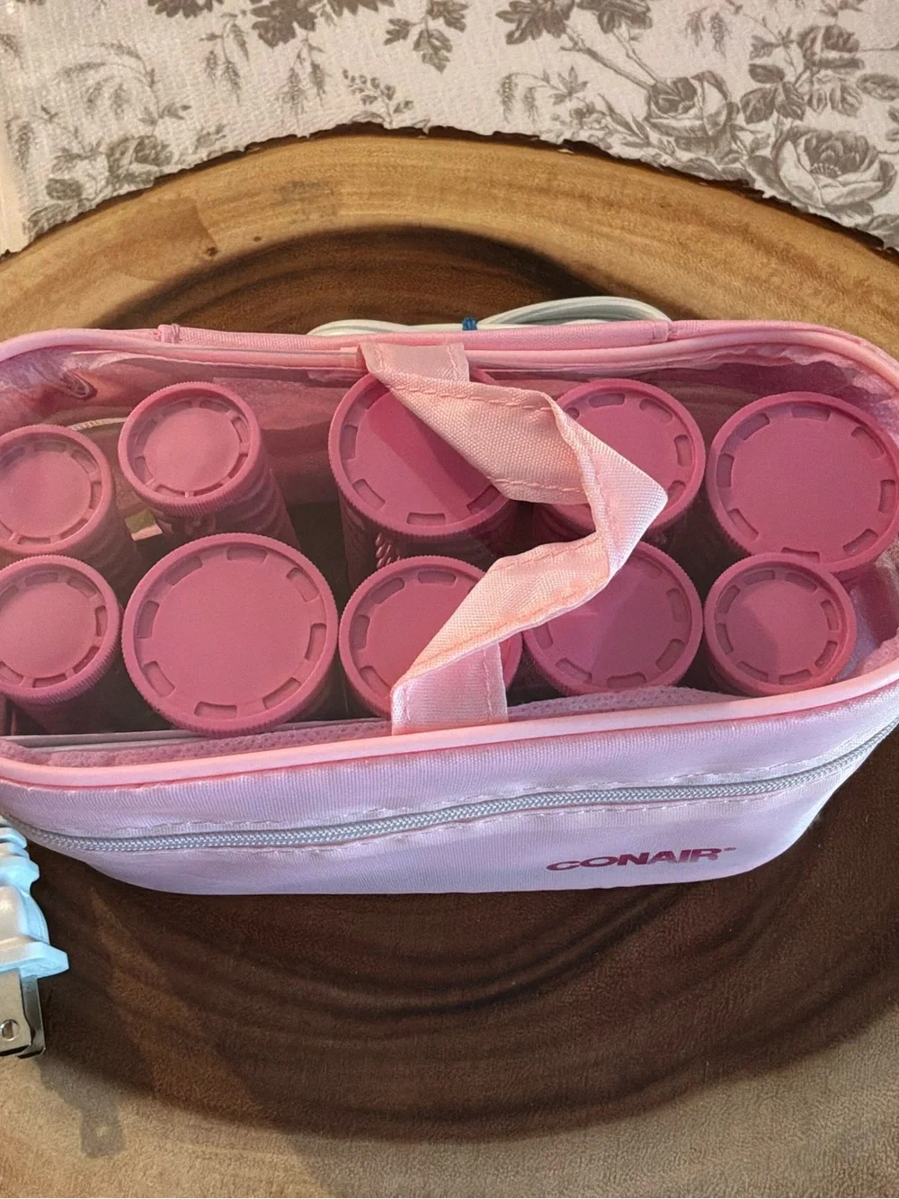 🌙✨Conair Pink Compact Hot Rollers Set